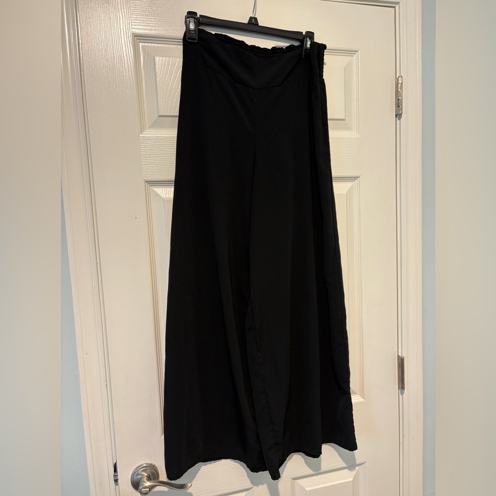 Black Flowy Pants